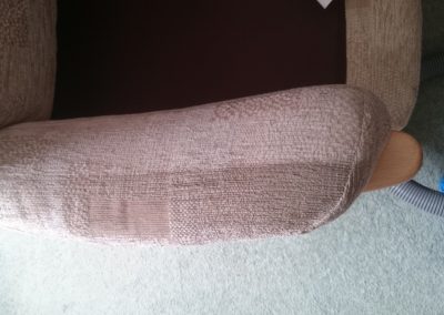Sofa fabric cleaning