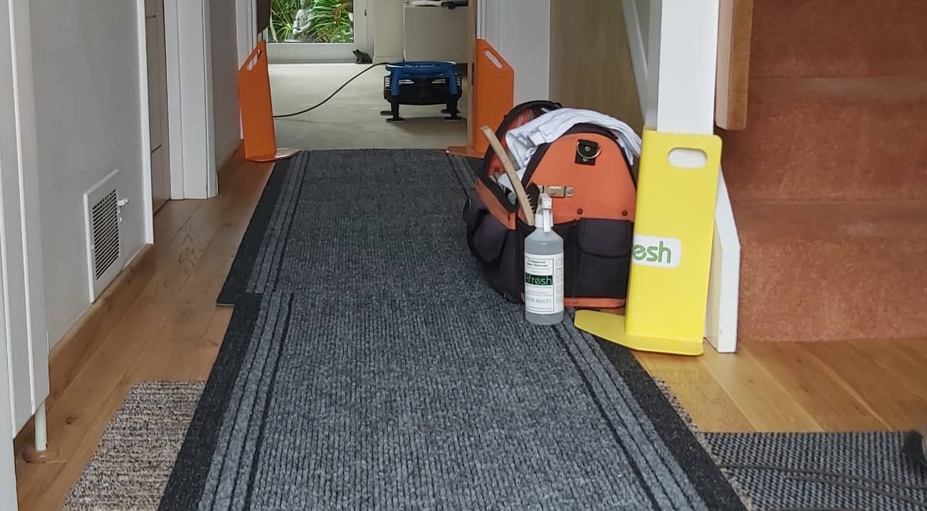 Protecting your floors with drop mats